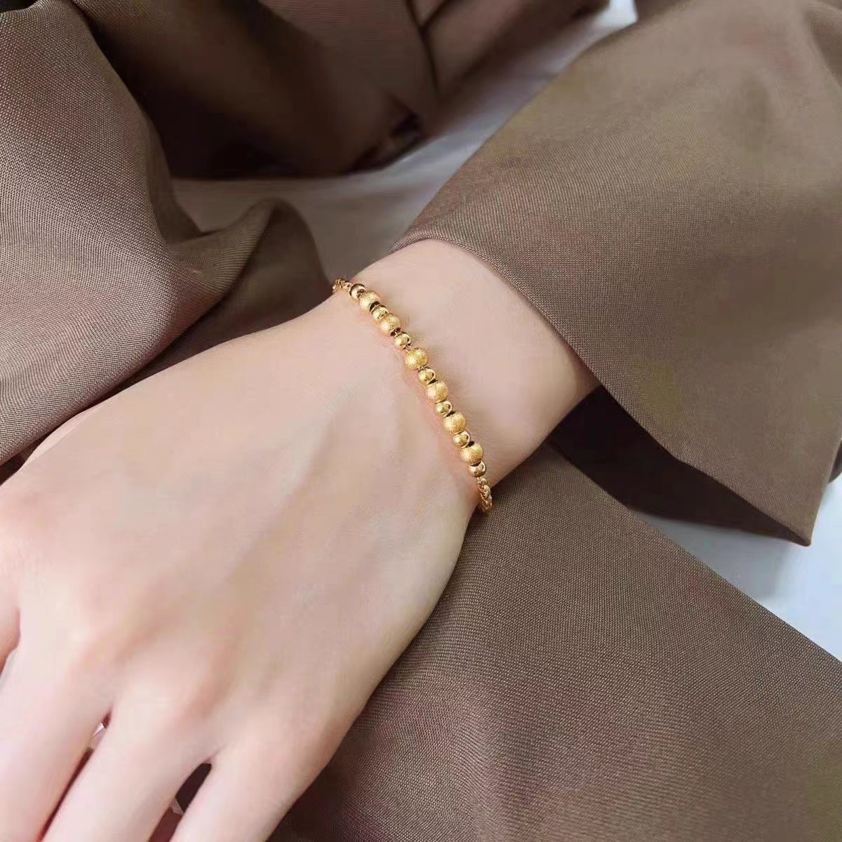 Gelang Charm Bangle untuk Wanita - Stainless Steel Anti Pudar | Perhiasan Hadiah Elegan - 我的商店