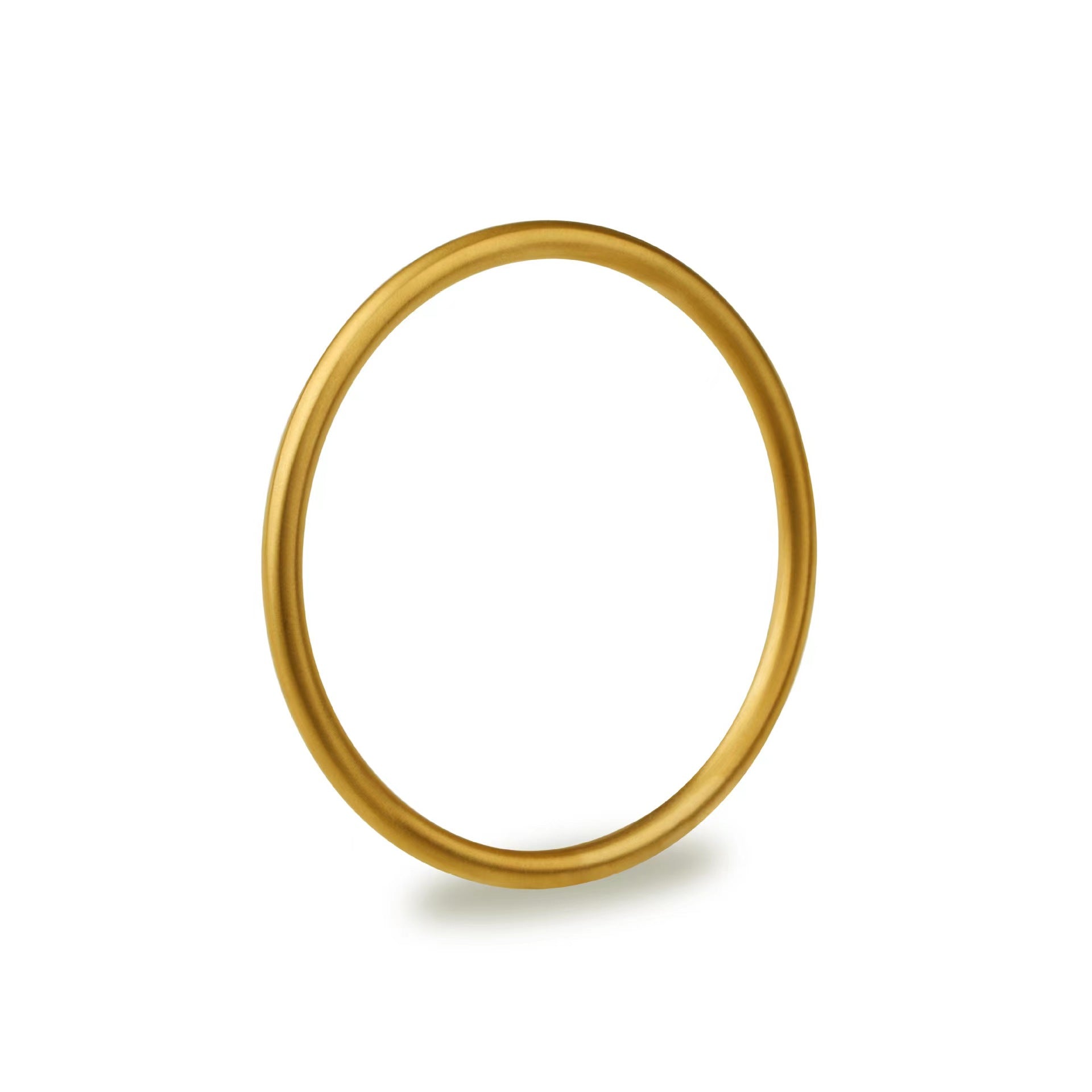 Gelang Bangle Emas untuk Wanita - Stainless Steel Vintage Anti Pudar | Aksesoris Perhiasan Elegan - 我的商店