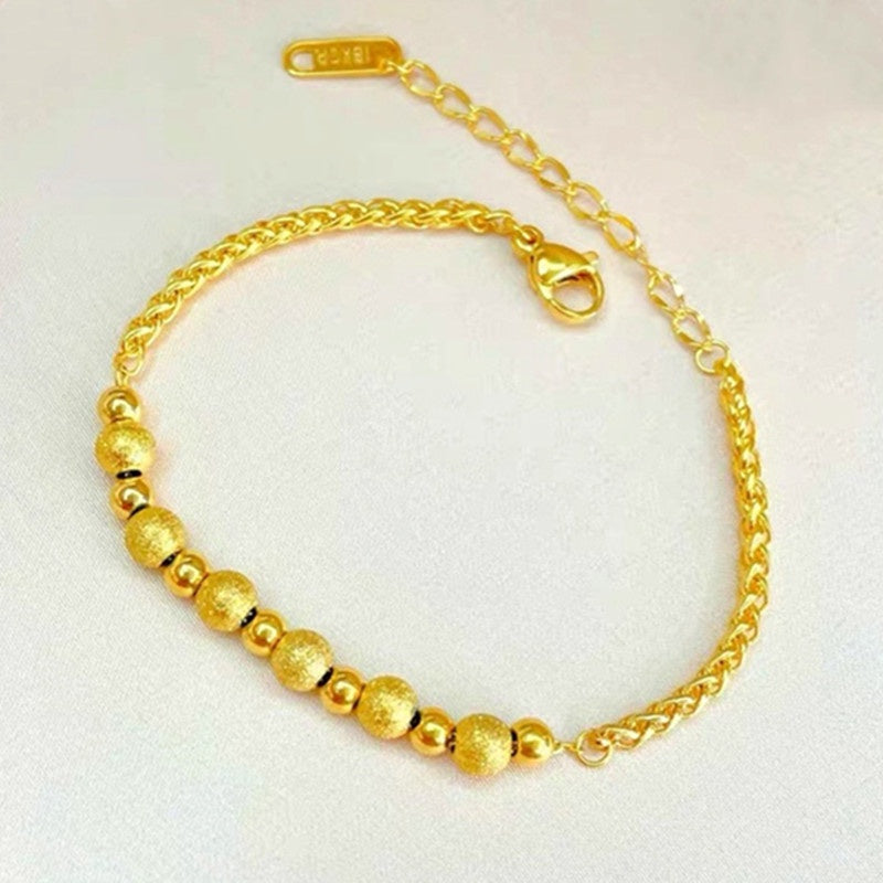 Gelang Charm Bangle untuk Wanita - Stainless Steel Anti Pudar | Perhiasan Hadiah Elegan - 我的商店