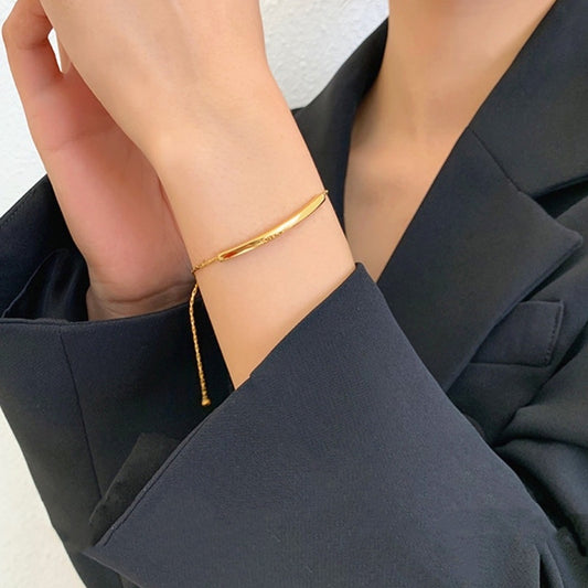 Gelang Couple "LOVER DREAM" - Rantai Emas Stainless Steel Anti Kusam, Hadiah Romantis - 我的商店