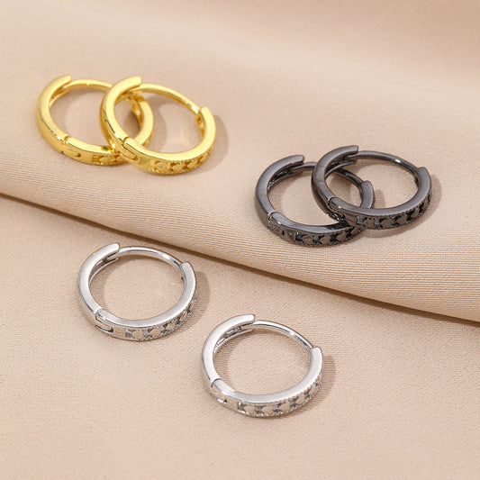 Anting Hati Wanita Titanium – Desain Berongga Elegan, Anti Karat & Tidak Luntur