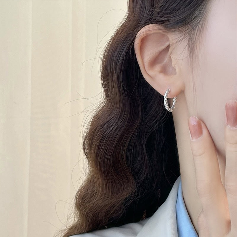 Anting Hoop Wanita – Stainless Steel Elegan, Anti Kusam & Bisa Personalisas11