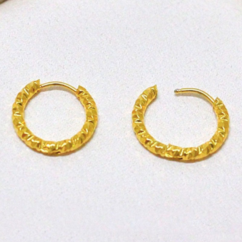 Anting Hoop Wanita – Stainless Steel Elegan, Anti Kusam & Bisa Personalisas9