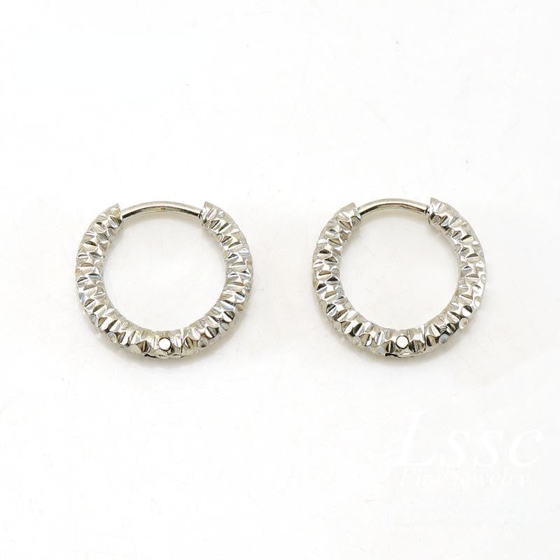 Anting Hoop Wanita – Stainless Steel Elegan, Anti Kusam & Bisa Personalisasi2