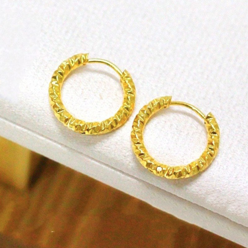 Anting Hoop Wanita – Stainless Steel Elegan, Anti Kusam & Bisa Personalisasi4