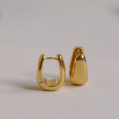 Anting Jepit Mini Tetes Air Titanium Steel Wanita – Desain Elegan, Anti Karat & Bisa Grosir