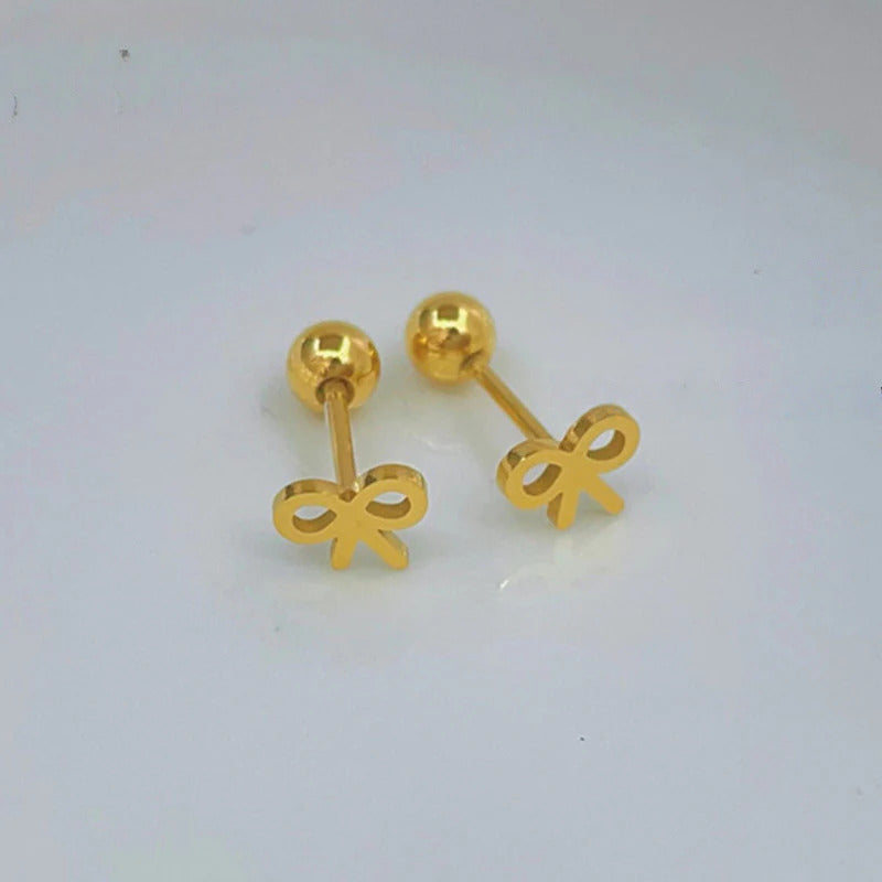 Anting Wanita Bentuk Kupu-Kupu Stainless Steel perhiasandirect