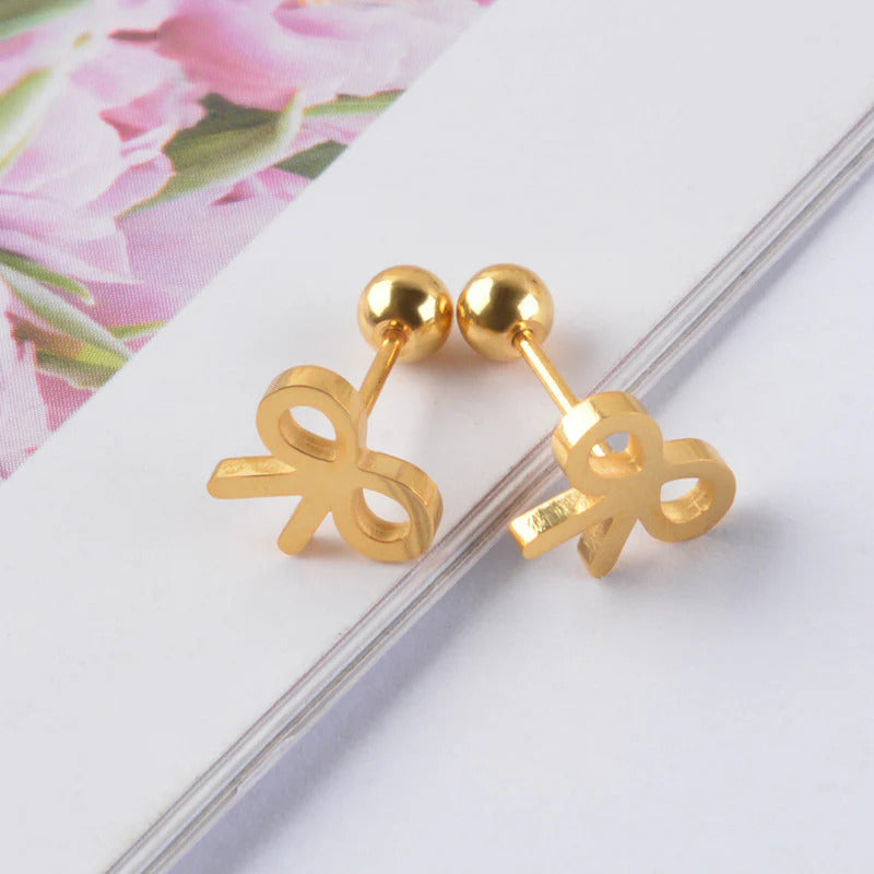 Anting Wanita Bentuk Kupu-Kupu Stainless Steel perhiasandirect