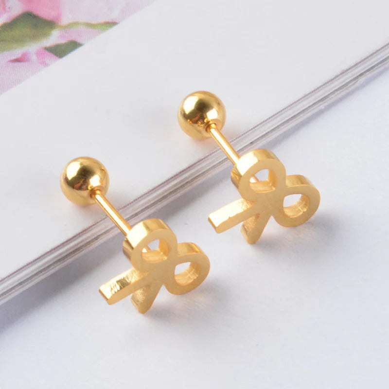 Anting Wanita Bentuk Kupu-Kupu Stainless Steel perhiasandirect