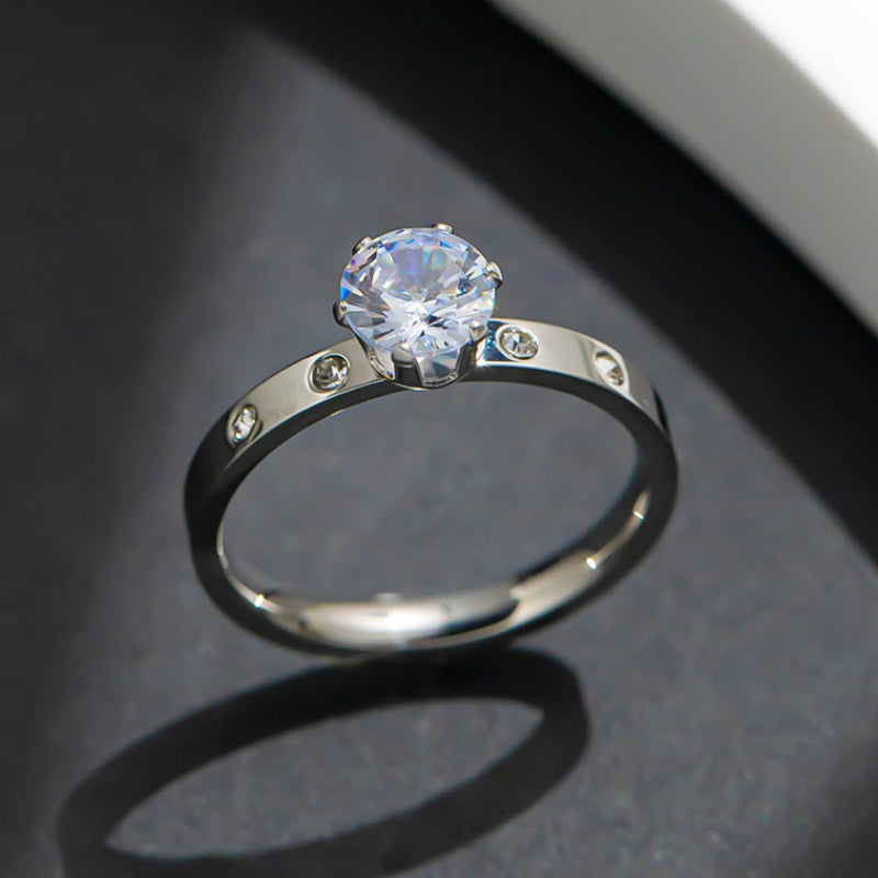 Cincin Kawin Wanita - Cincin Berlian Emas Anti Kusam, Perhiasan Pernikahan Elegan, Hadiah Spesial, Grosir Harga Terbaik13