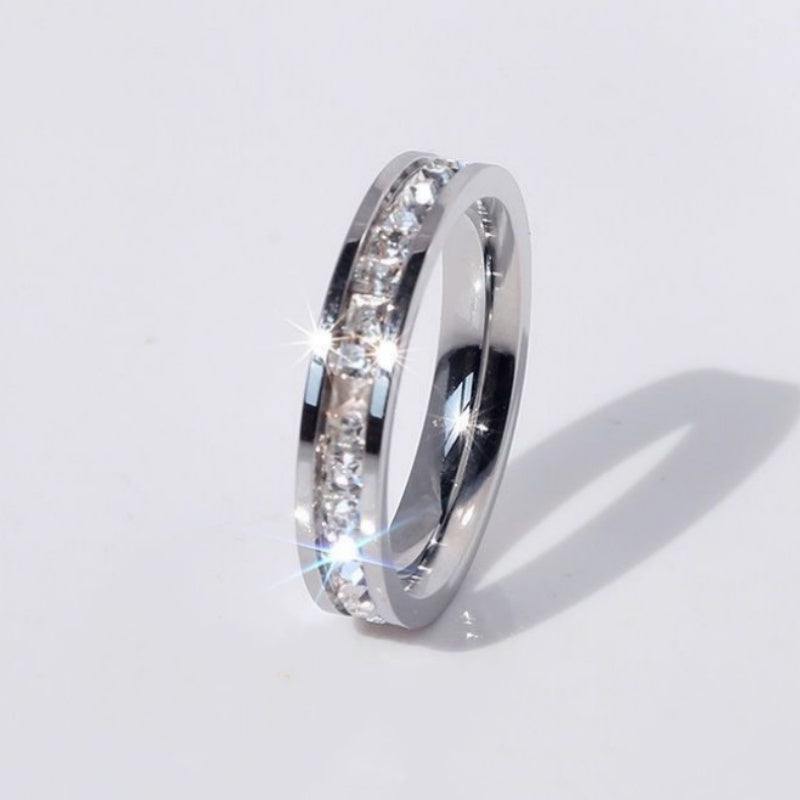 Cincin Kawin Wanita - Cincin Berlian Emas Anti Kusam, Perhiasan Pernikahan Elegan, Hadiah Spesial, Grosir Harga Terbaik 11