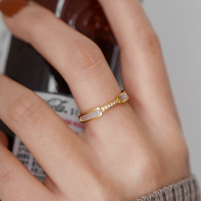 Cincin Kawin Wanita - Cincin Berlian Emas Anti Kusam, Perhiasan Pernikahan Elegan, Hadiah Spesial, Grosir Harga Terbaik 7