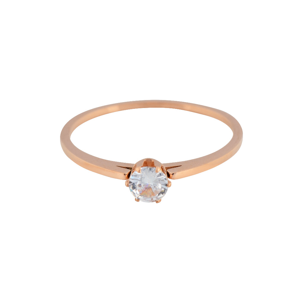 Cincin Titanium Cincin sederhana dengan berlian Wanita – Elegan, Anti Karat & Nyaman Dipakai Sehari-hari-6