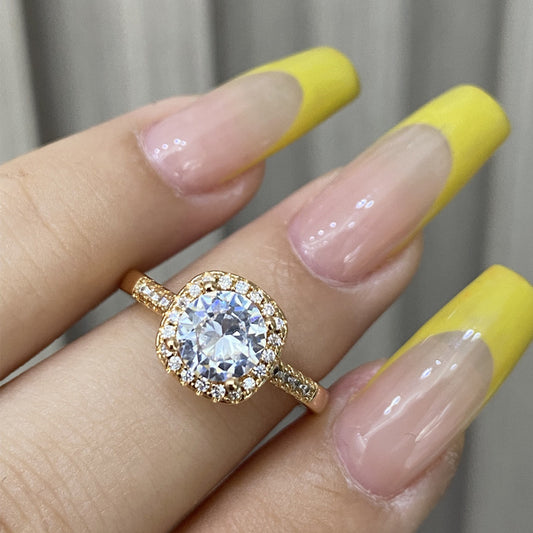Cincin Titanium Wanita Anti Karat - Perhiasan Perempuan Mewah Elegan - perhiasandirect