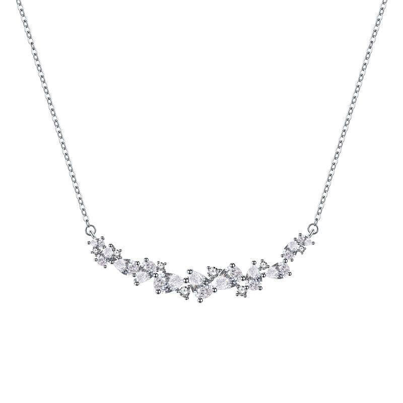 Kalung Wanita Bunga Wisteria Senyum – Hadiah Manis untuk Pacar & Sahabat, Cocok untuk Ulang Tahun perhiasandirect
