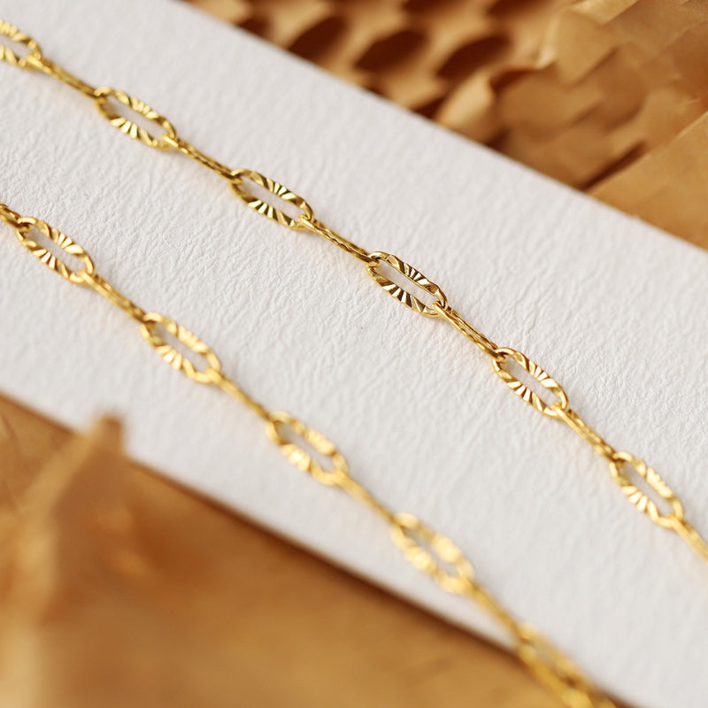 Kalung Rantai Wanita - Perhiasan Stainless Steel Elegan, Aksesoris Harian Terjangkau, Hadiah Ulang Tahun untuk Pacar, Grosir Harga Terbaik 5