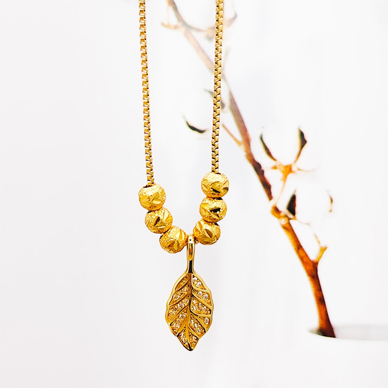 Kalung Stainless Steel Wanita - Perhiasan Anti Kusam Elegan, Aksesoris Fashion Pembawa Keberuntungan, Grosir Harga Terbaik 10