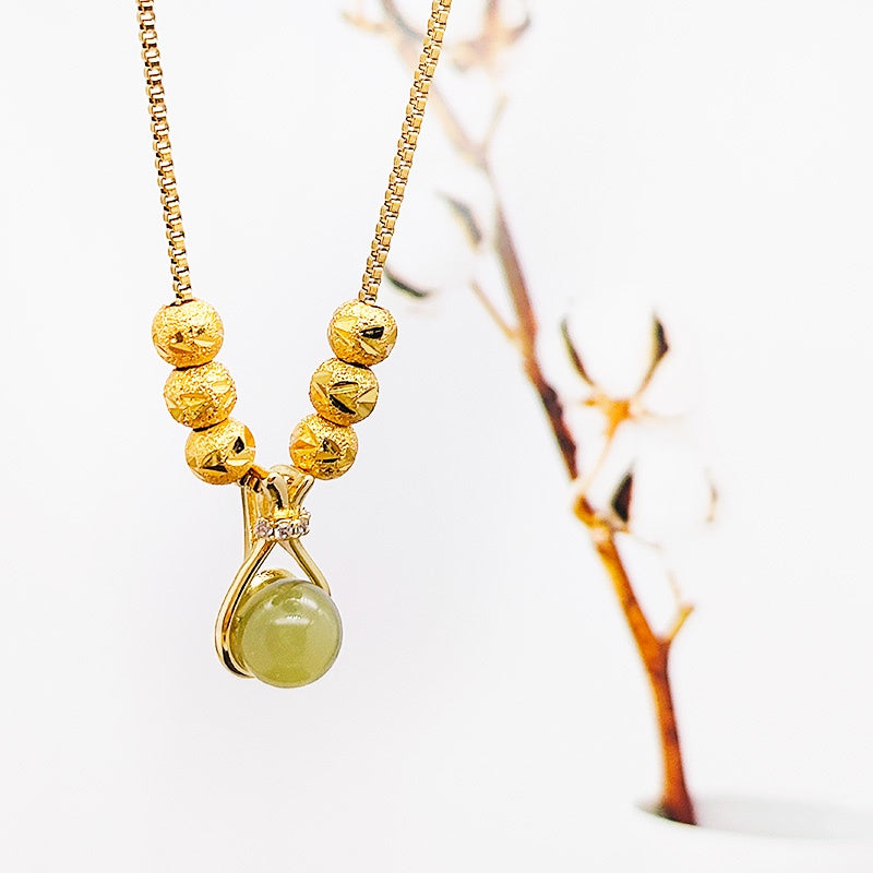 Kalung Stainless Steel Wanita - Perhiasan Anti Kusam Elegan, Aksesoris Fashion Pembawa Keberuntungan, Grosir Harga Terbaik 12