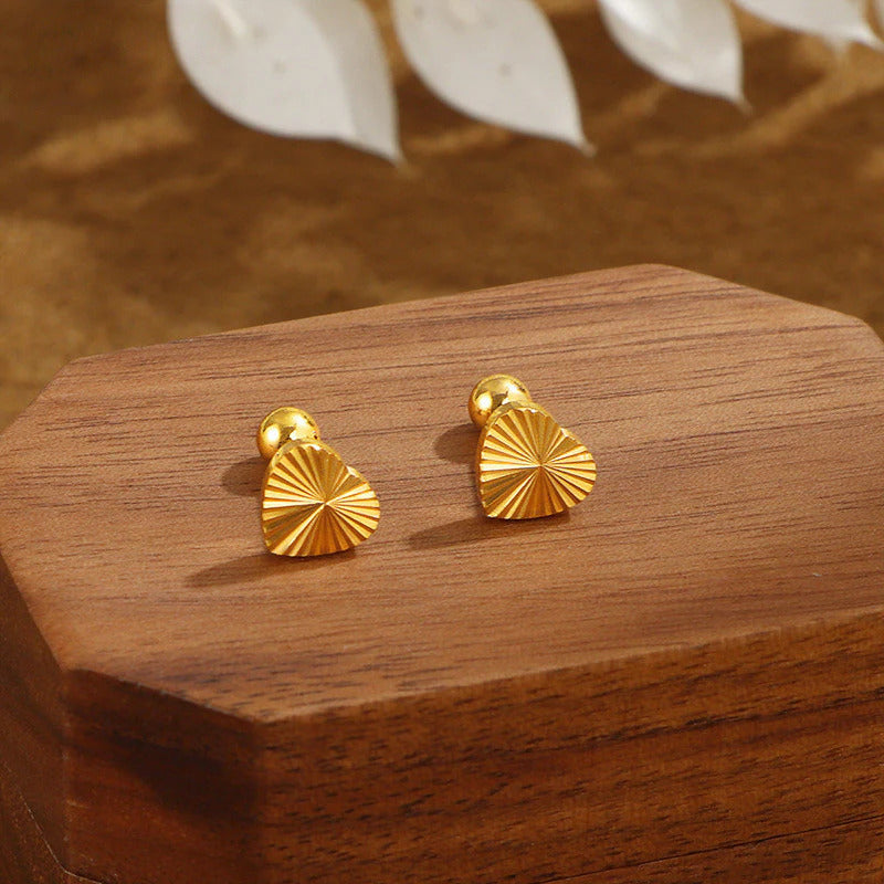 Anting Laser Hati Stainless Steel perhiasandirect
