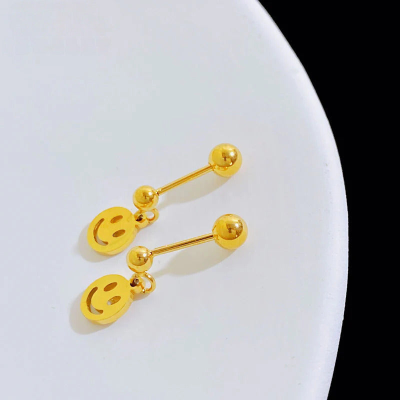 Anting Liontin Hati Stainless Steel perhiasandirect