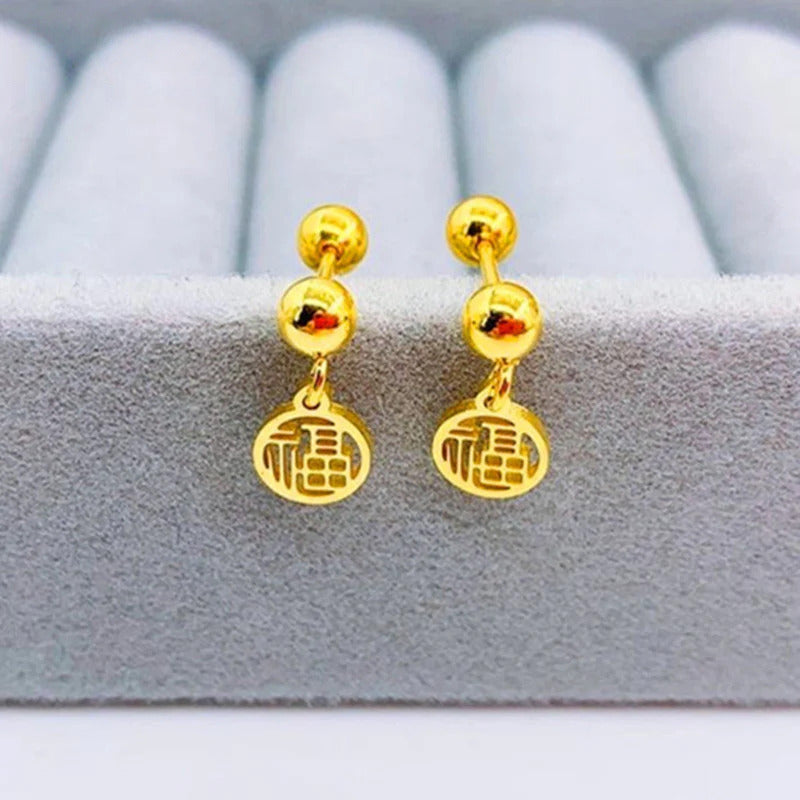 Anting Liontin Hati Stainless Steel perhiasandirect