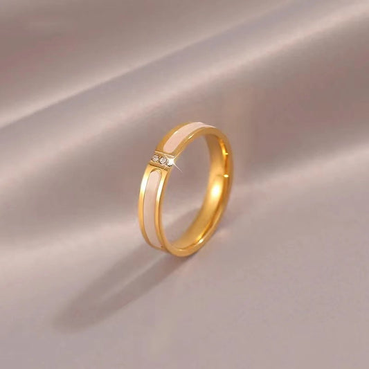 Cincin Mutiara & Berlian Tiga — Desain Elegan, Gaya Unik untuk Wanita, Pasangan & Sahabat