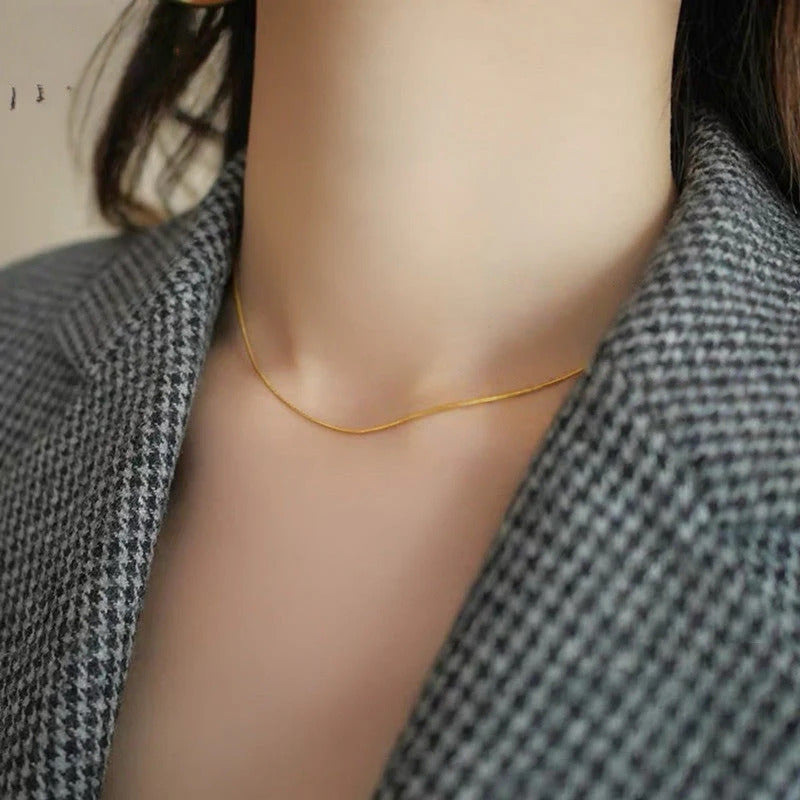 Set Perhiasan Titanium Wanita – Kalung, Gelang & Kaki Anti Karat Elegan-product3