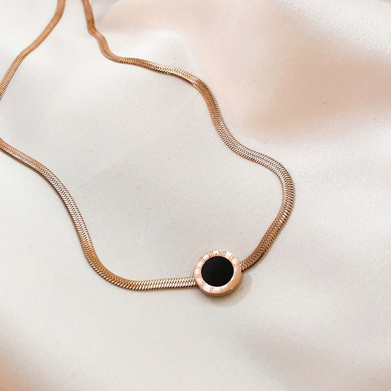 Gelang Snake Bone Emas 18k Vintage untuk Wanita - Bangle Stainless Steel Anti Pudar | Aksesoris Perhiasan Elegan - 我的商店