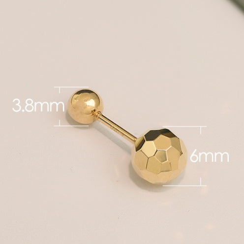 Grosir Anting Huggie Titanium 14K untuk Wanita – Desain Berlian, Cubic Zirconia, Anting Stud Piercing - 我的商店