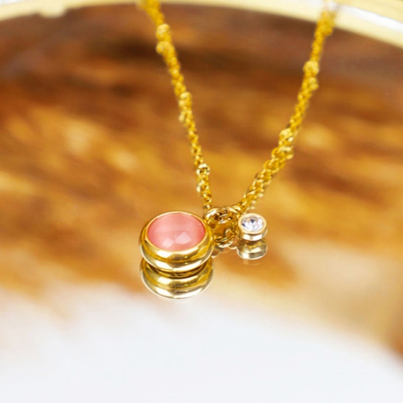 Kalung Mata Kucing Pembawa Keberuntungan Wanita - Perhiasan Hypoallergenic Anti Kusam, Aksesoris Fashion Trendy, Grosir Harga Terbaik - 我的商店