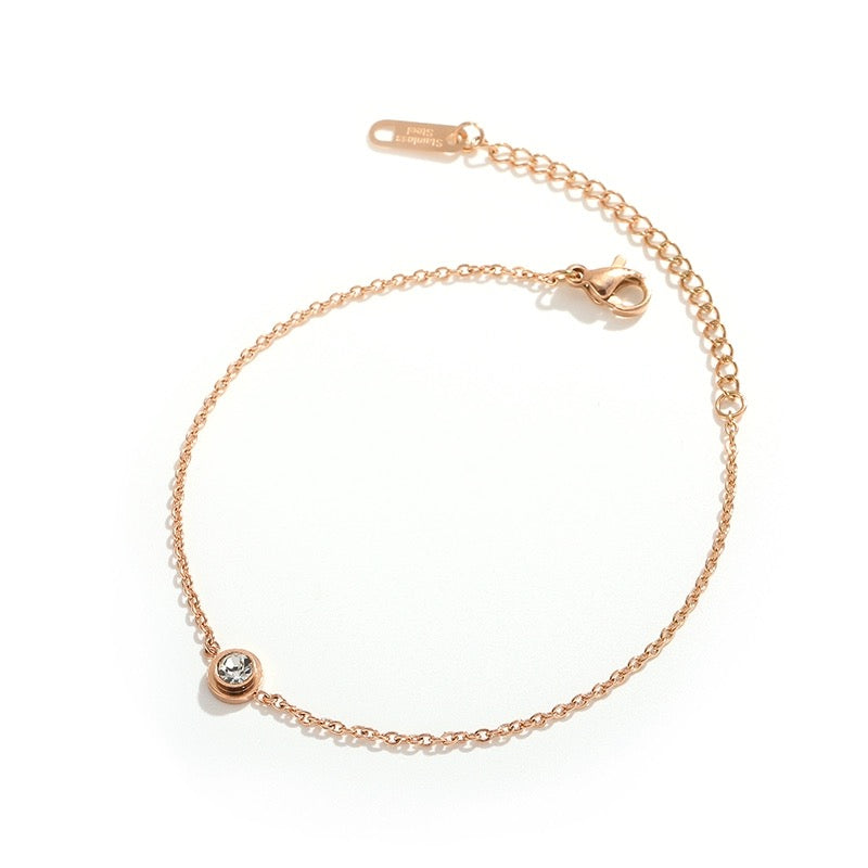 Gelang Kaki Bohemian Wanita - Rantai Retro Stainless Steel Anti Kusam, Aksesoris Harian & Pesta - 我的商店