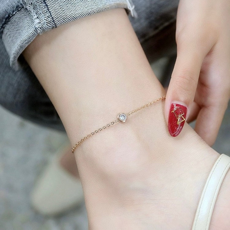 Gelang Kaki Bohemian Wanita - Rantai Retro Stainless Steel Anti Kusam, Aksesoris Harian & Pesta - 我的商店
