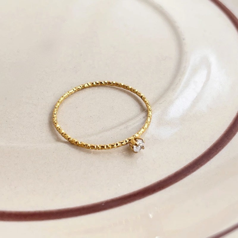 Grosir Cincin Berlian Kembang Kol untuk Wanita – Cincin Emas Aksesoris Perhiasan Elegan - 我的商店