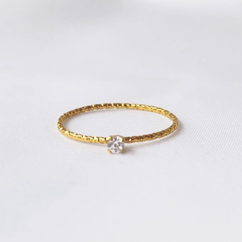 Grosir Cincin Berlian Kembang Kol untuk Wanita – Cincin Emas Aksesoris Perhiasan Elegan - 我的商店