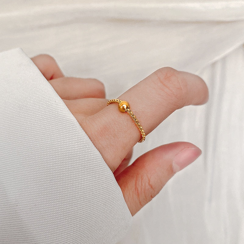Grosir Cincin Wanita Emas dengan Manik Berlian - Cocok untuk Hadiah! - 我的商店