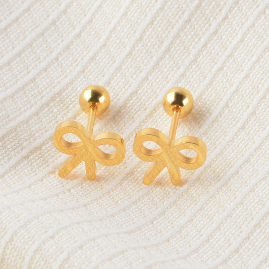 Anting Wanita Bentuk Kupu-Kupu Stainless Steel perhiasandirect