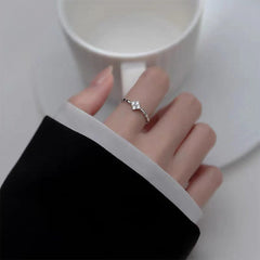 Cincin  Korea Pasangan, Desain Minimalis & Tahan Lama, Hadiah Romantis Ramadhan