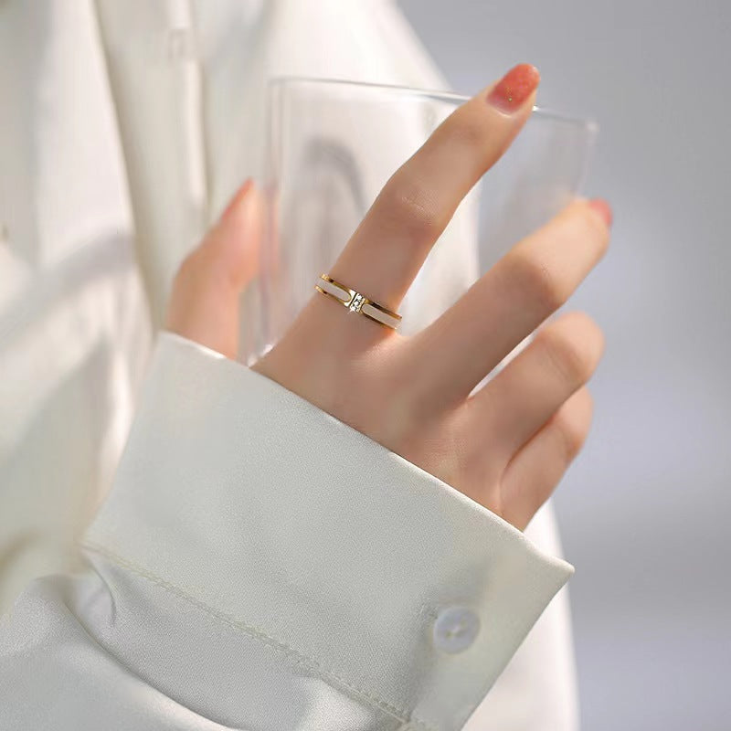 Cincin Mutiara & Berlian Tiga — Desain Elegan, Gaya Unik untuk Wanita, Pasangan & Sahabat