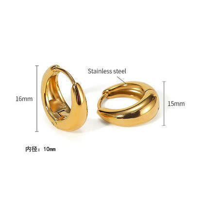 Anting Stud Wanita Stainless Steel – Desain Elegan, Trendi & Mudah Dipadukan perhiasandirect