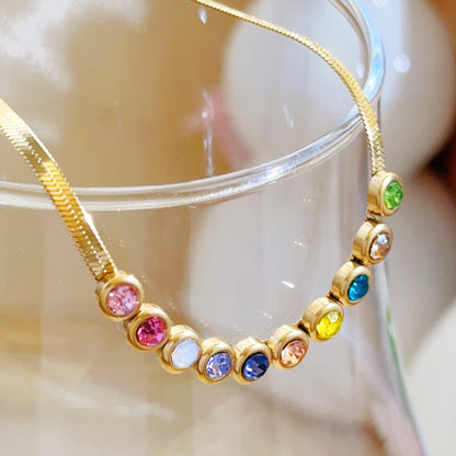 Kalung & Gelang Wanita Baja Titanium Warna Elegan perhiasandirect
