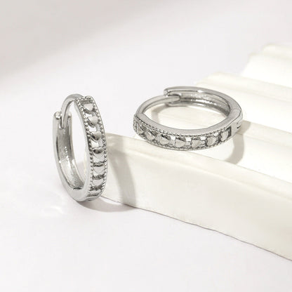 Anting Cincin Love Berlapis Emas Gaya Simple Elegan perhiasandirect