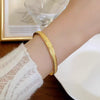 Gelang Simple Wanita - Perhiasan Stainless Steel Elegan Anti Kusam, Aksesoris Harian Trendy, Hadiah Ulang Tahun untuk Pacar, Grosir Harga Terbaik