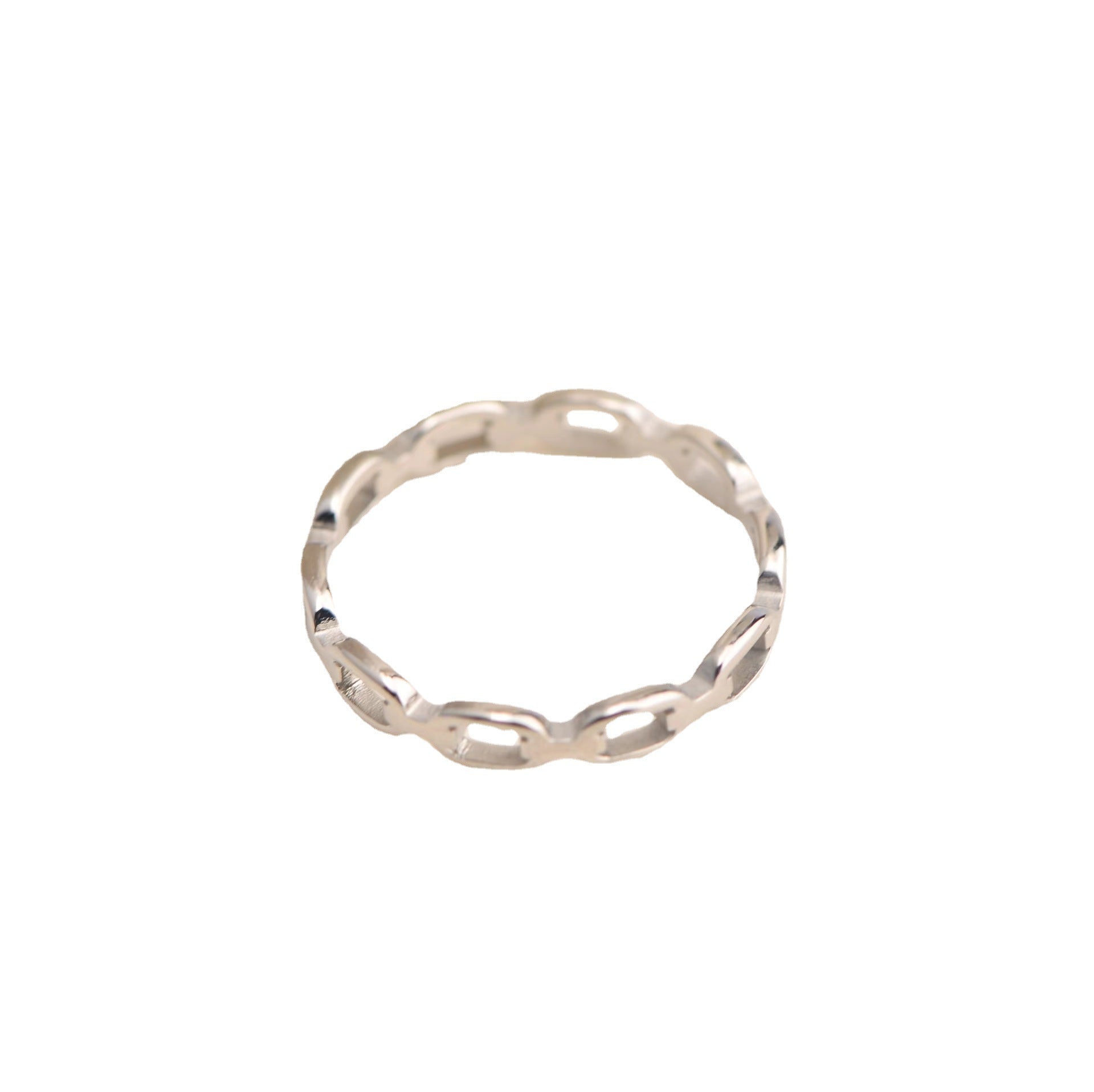 Cincin Set Wanita Model Kotak Rantai Eropa Elegan perhiasandirect