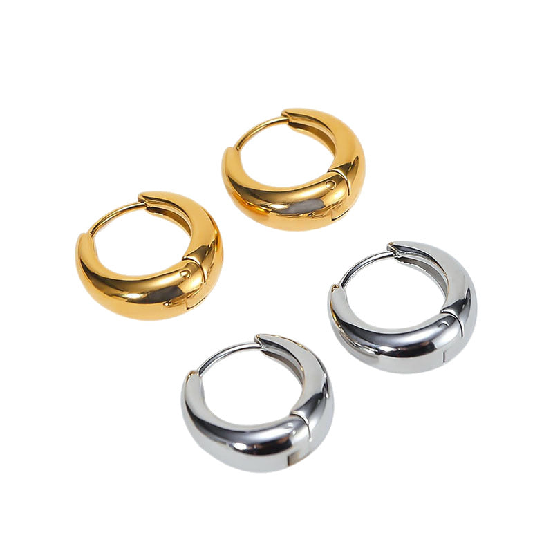 Anting Stud Wanita Stainless Steel – Desain Elegan, Trendi & Mudah Dipadukan perhiasandirect