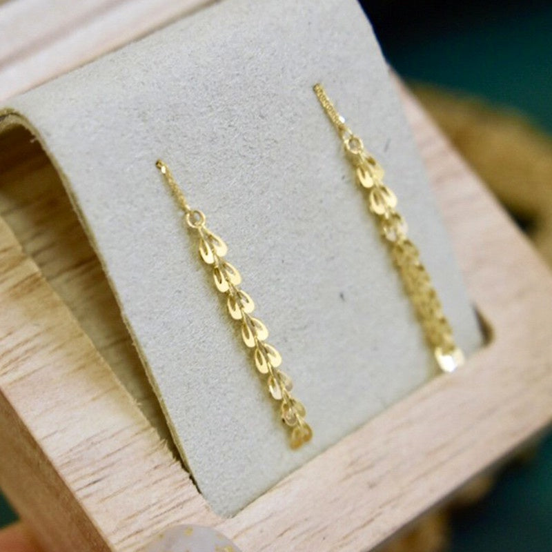 Anting Emas untuk Wanita - Hypoallergenic Anti Pudar | Perhiasan Hadiah Elegan - 我的商店