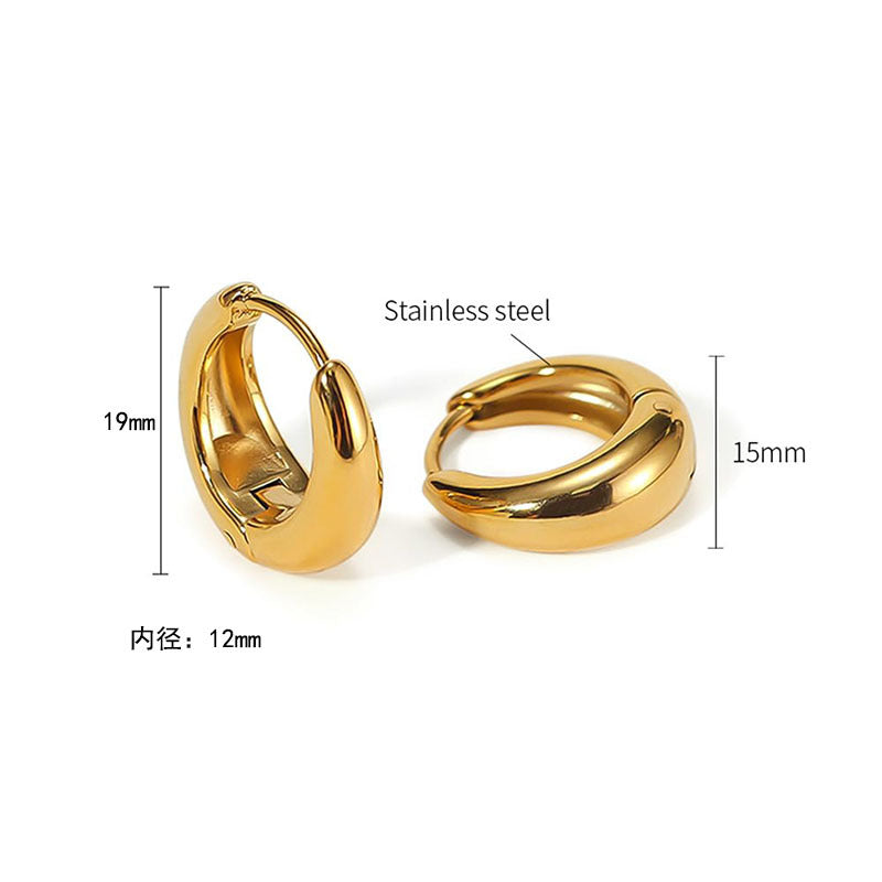 Anting Stud Wanita Stainless Steel – Desain Elegan, Trendi & Mudah Dipadukan perhiasandirect