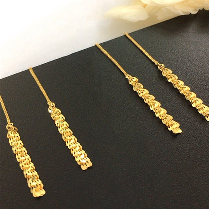 Anting Emas untuk Wanita - Hypoallergenic Anti Pudar | Perhiasan Hadiah Elegan - 我的商店
