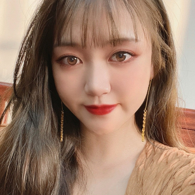 Anting Emas untuk Wanita - Hypoallergenic Anti Pudar | Perhiasan Hadiah Elegan - 我的商店