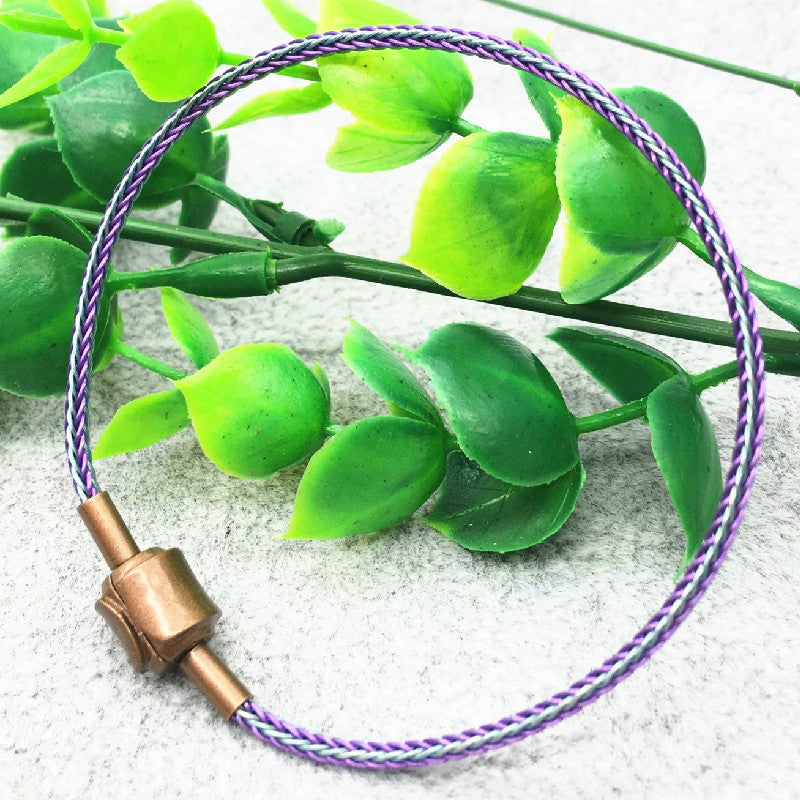 Gelang Tali Kawat Anti Air Waterproof Untuk Charm Liontin Huruf Emas perhiasandirect
