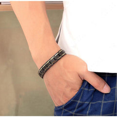 Gelang Magnetik Kesehatan Unisex – Anti Kelelahan, Bahan Baja Tahan Karat untuk Pria & Wanita